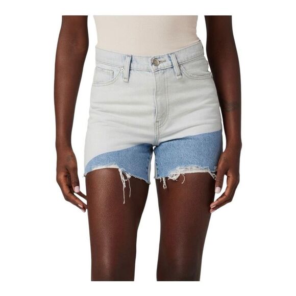 Hudson Jeans Devon high waist denim boyfriend shorts size 28 NWT